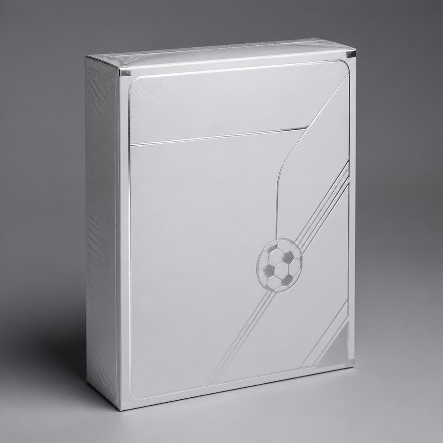 Sealed unbranded football card box representing the Pristine range